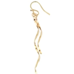 Earrings - Gold Filled - Fancy Squiggle - F2-GF