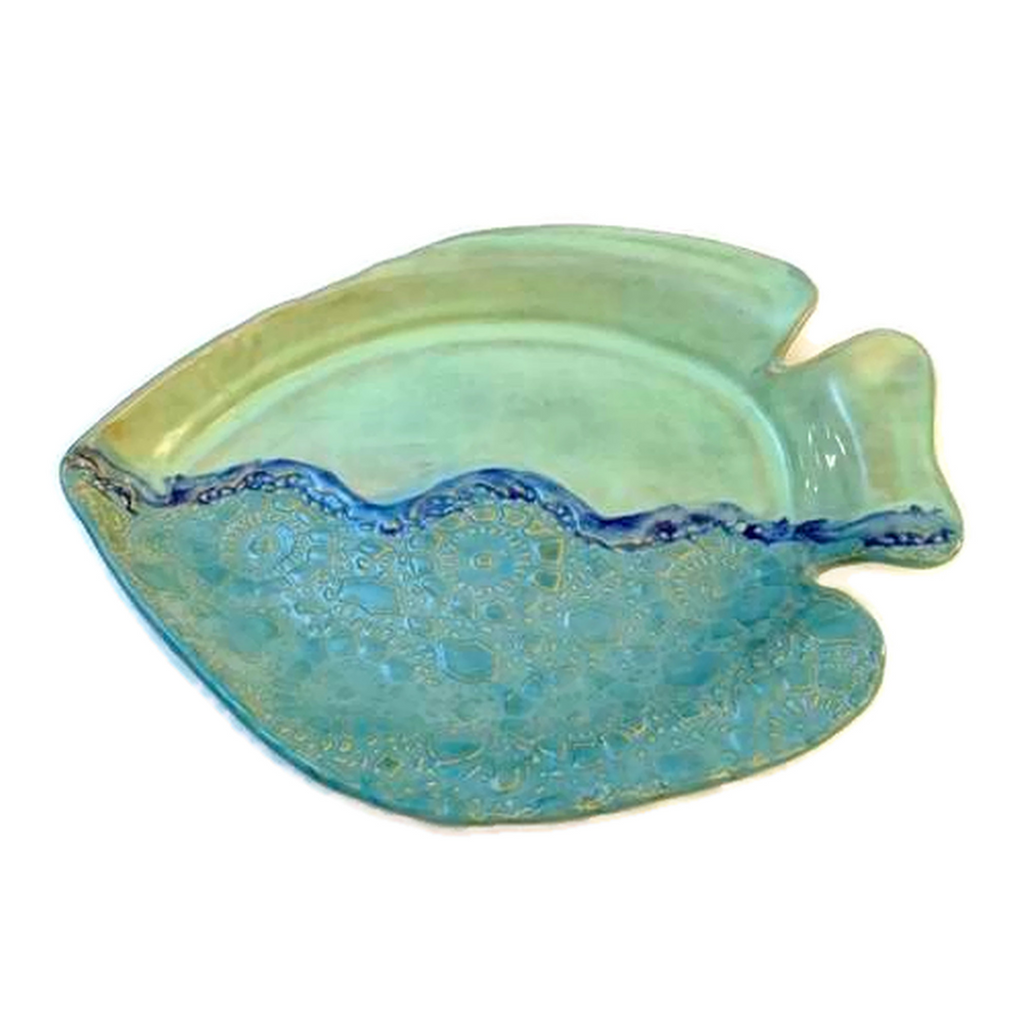 Fish Bowl Ocean Heirloom Lace — HandCraft House