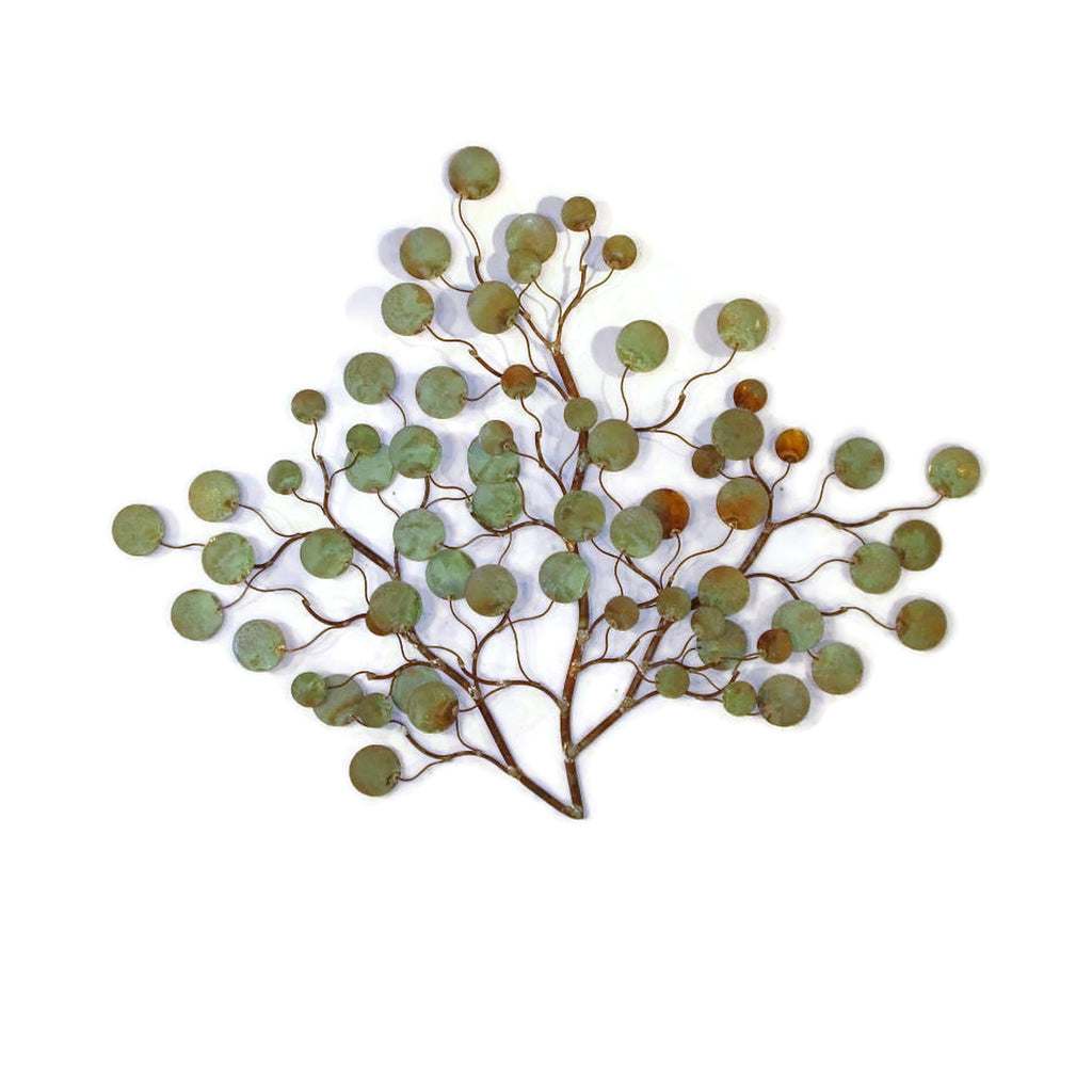 money tree metal Metal Wall Branch