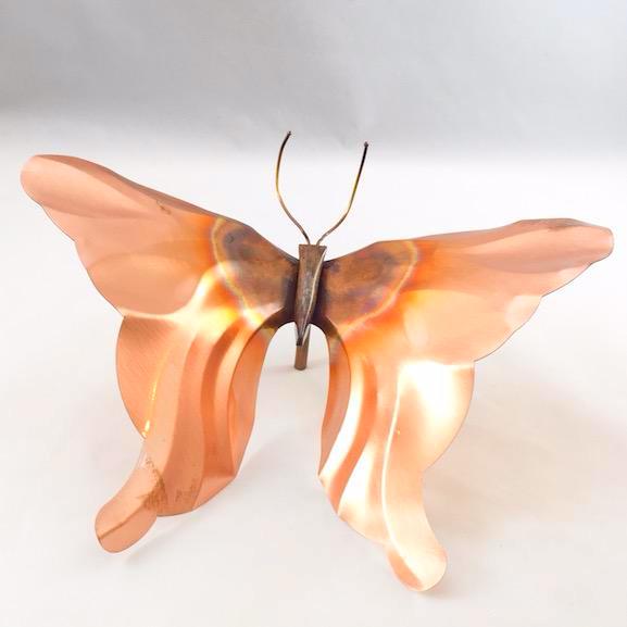 Garden Stake - Butterfly - Copper
