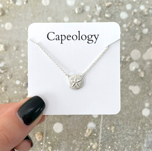 Necklace - Silver Sand Dollar - CPGY
