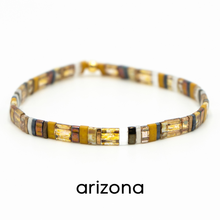 SALTY - Tila Bead Bracelet | Single: 6.50 inches - M