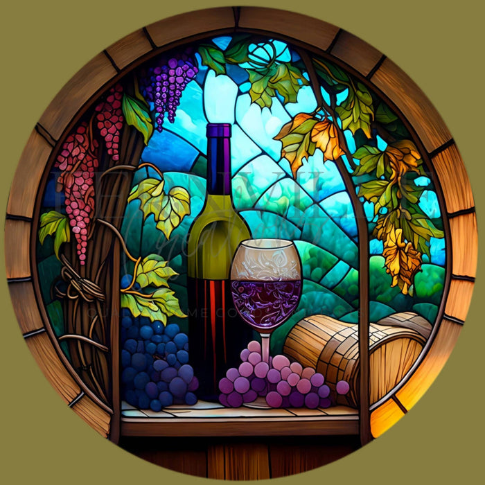 Tempered Glass Cutting Board: Wine - 8