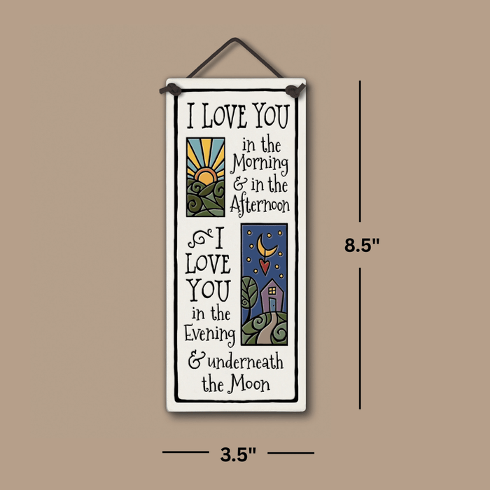 Ceramic Tile - Underneath the Moon Love - B-331