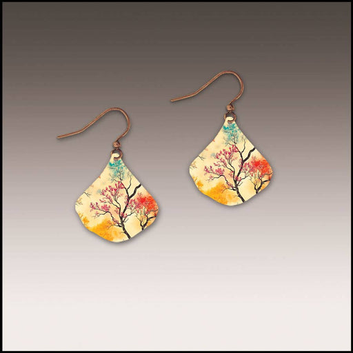 Painter's Tree Ginkgo Handmade Earrings - HM04G