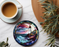 Coaster - Lighthouse Ceramic Coaster - FC