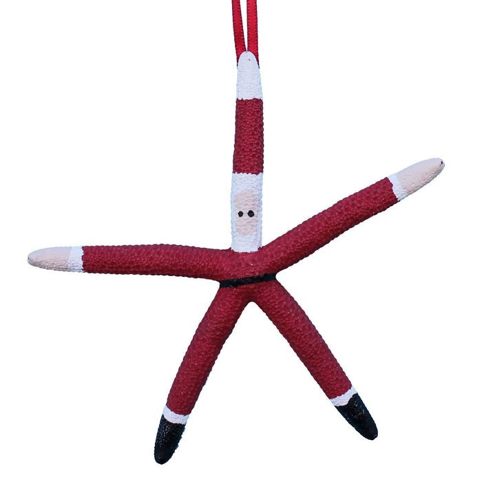 Ornament - Finger Starfish Santa