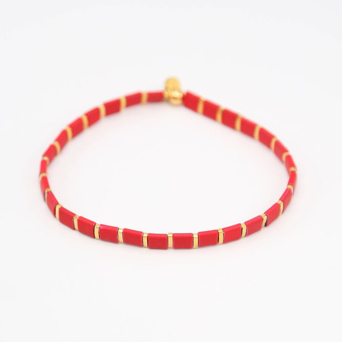 SLAY - Tila Bead Bracelet | Single: 6.50 Inches - M