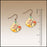 Painter's Tree Ginkgo Handmade Earrings - HM04G