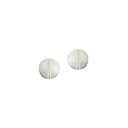 Small Medallion Post Earrings