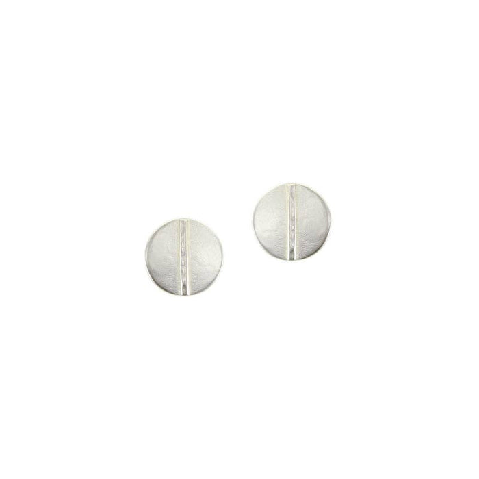 Small Medallion Post Earrings