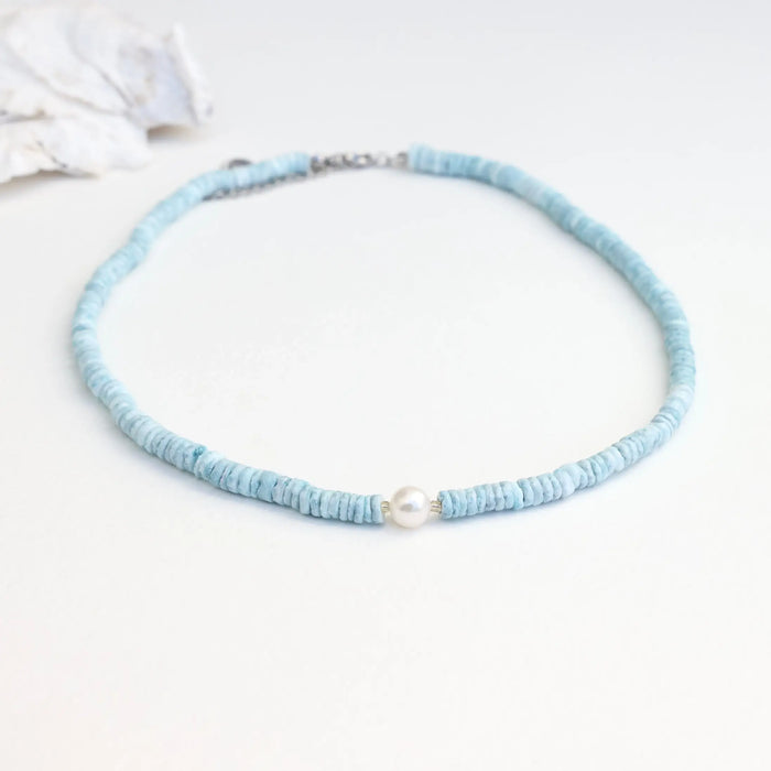 Necklace - Ala Moana Sea Pearl and Puka Choker