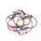 Bracelet - Sardine Fish - Sky Blue - 6.5"