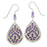 IR Teardrop Over Purple