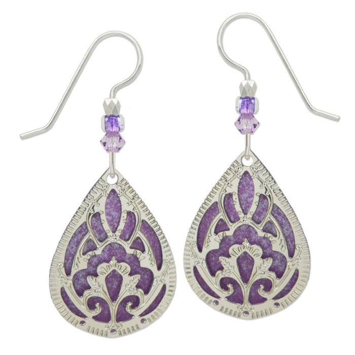 IR Teardrop Over Purple
