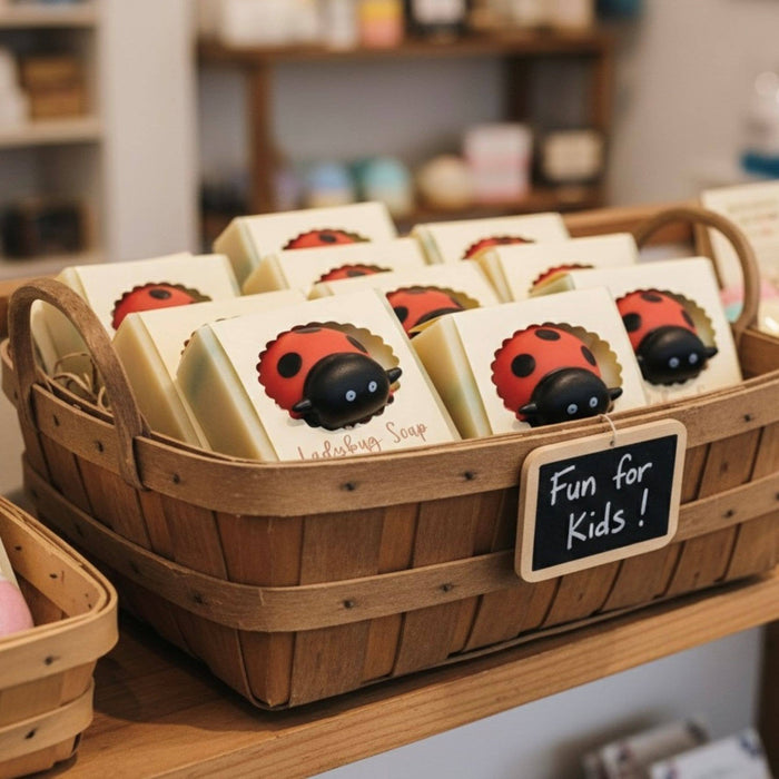 Ladybug Handmade Soap Bar