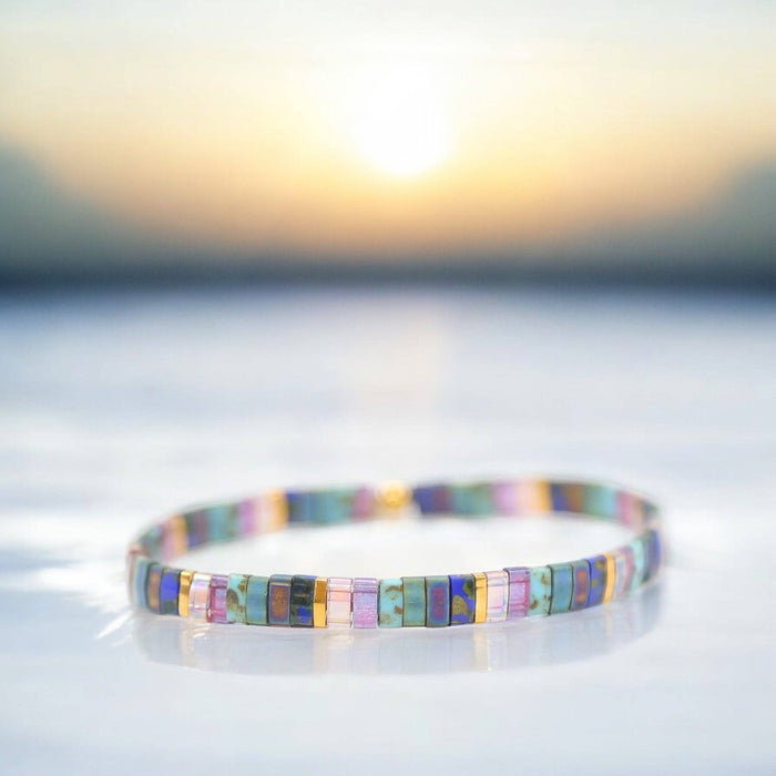 FANTASIA - Tila Bead Bracelet | Single: 6.50 Inches - M