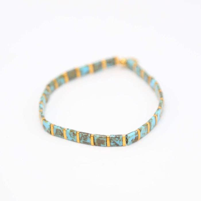 INFATUATION - Tila Bead Bracelet: 6.50 inches - M