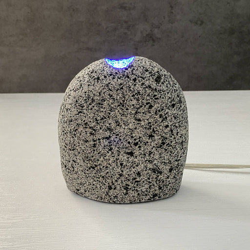 Stone Accent Lamp: Blue