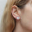 Small Medallion Post Earrings