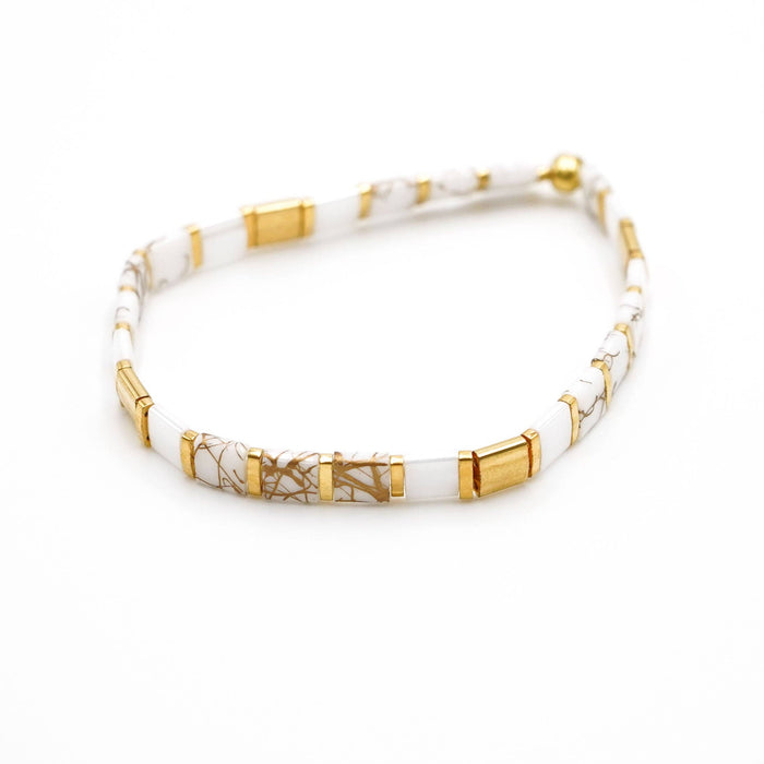 CARRERA - Tila Bead Bracelet | Single: 6.50 Inches - M