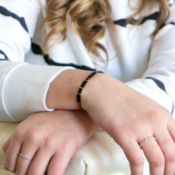FLIRTY - Tila Bead Bracelet | Single: 6.50 Inches - M