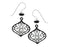 Teardrop In Black & Silver