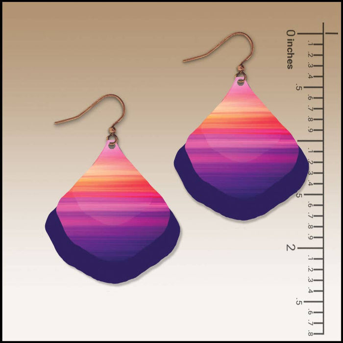 Sunset Beach Ginkgo Multilayer Earrings - HM02GE