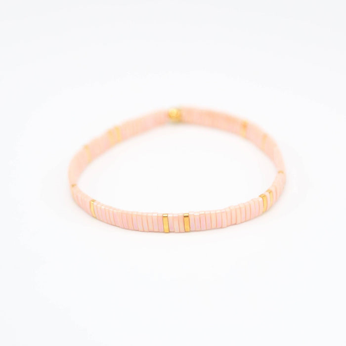CORAL COVE - Tila Bead Bracelet: 6.50 inches - M