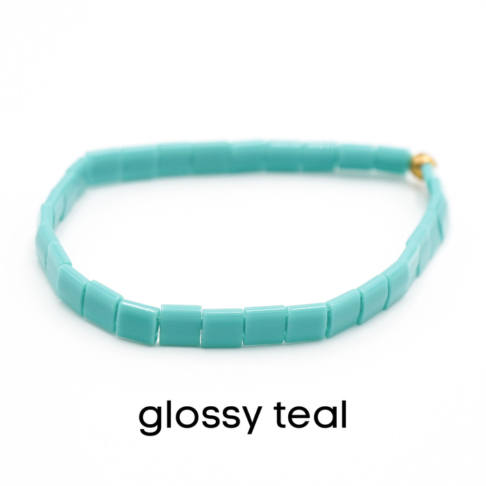 SALTY - Tila Bead Bracelet | Single: 6.50 inches - M