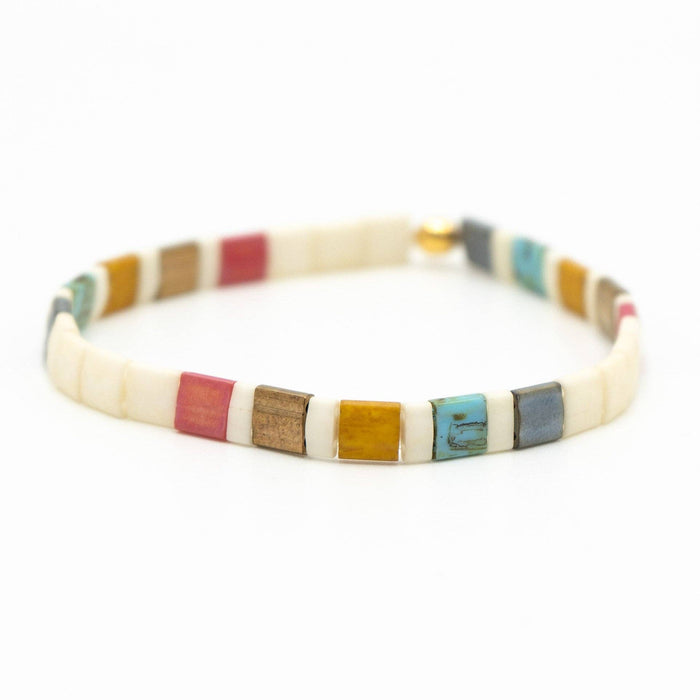 RIPTIDE - Tila Bead Bracelet | Single: 6.50 Inches - M
