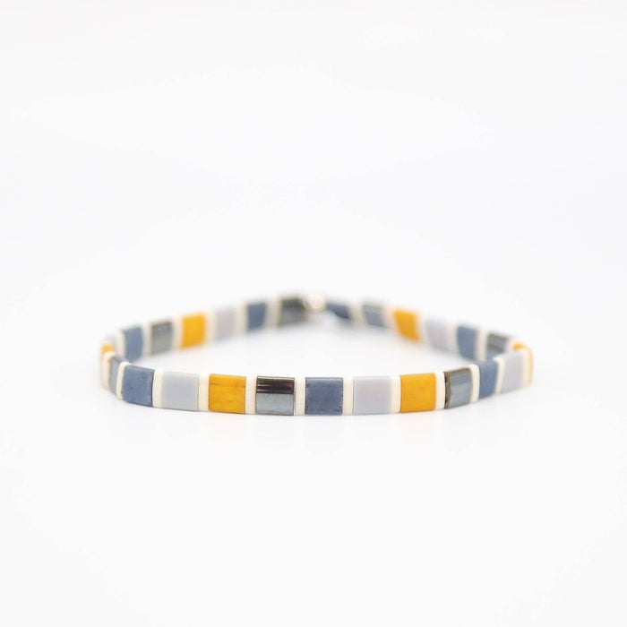 HUDSON - Tila Bead Bracelet: 6.50 inches - M