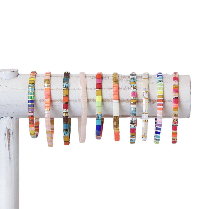 SPECTRA - Tila Bead Bracelet: 6.50 inches - M