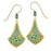 Green Teardrop w/GP Flowers