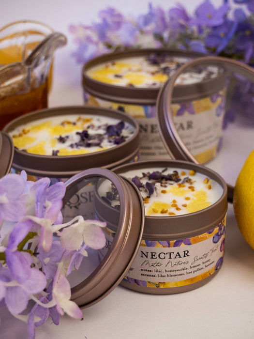 Candle - Nectar: Lilac + Lemon + Honey - 8 oz