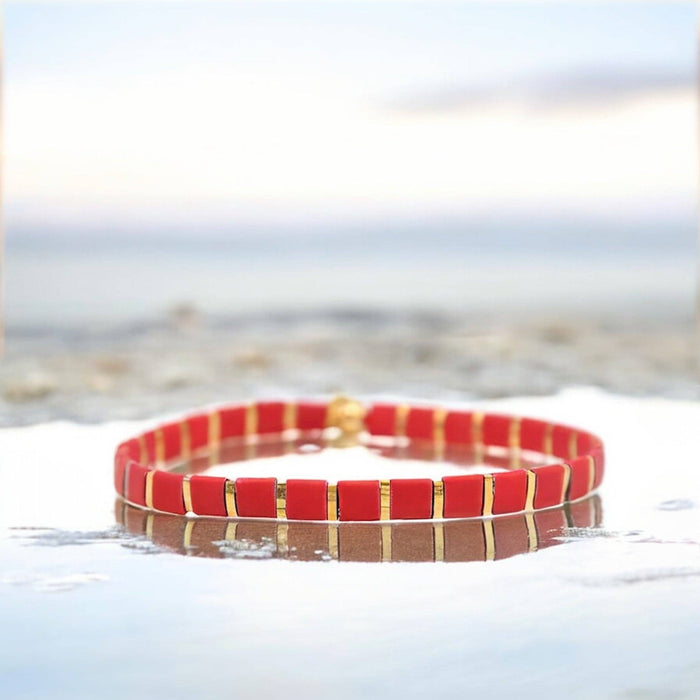 SLAY - Tila Bead Bracelet | Single: 6.50 Inches - M