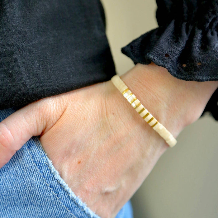 IVORY COAST - Tila Bracelet | Single: 6.50 Inches - M