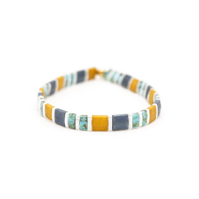 GETAWAY - Tila Bead Bracelet: 6.50 inches - M