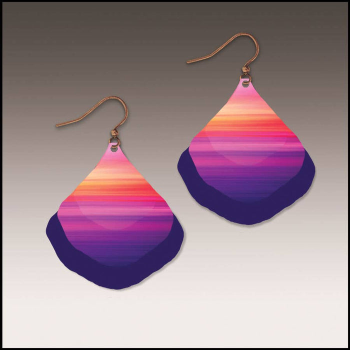 Sunset Beach Ginkgo Multilayer Earrings - HM02GE