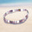 PURPLE HAZE - Tila Bead Bracelet | Single: 6.50 Inches - M