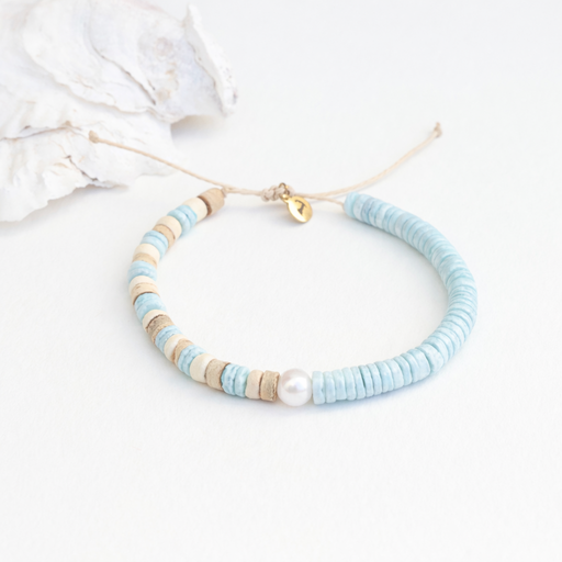 Bracelet - Ala Moana Shoreline Pearl and Puka