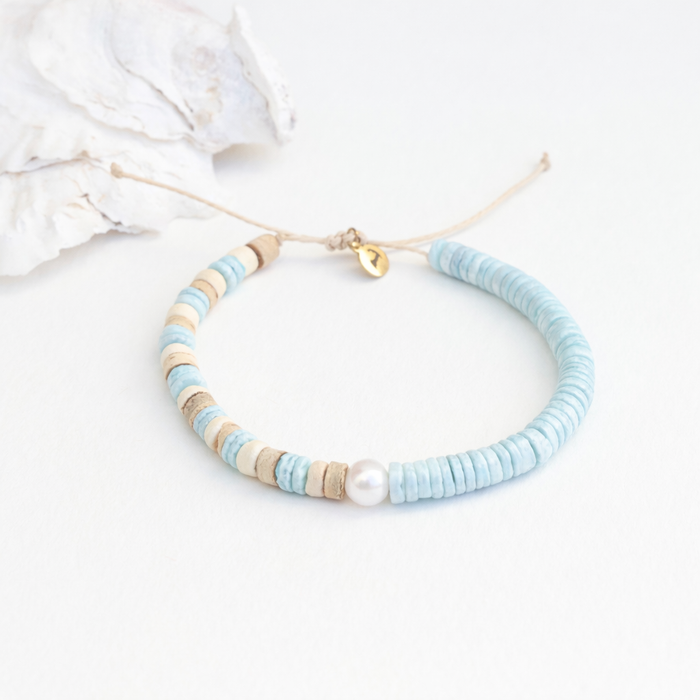 Bracelet - Ala Moana Shoreline Pearl and Puka