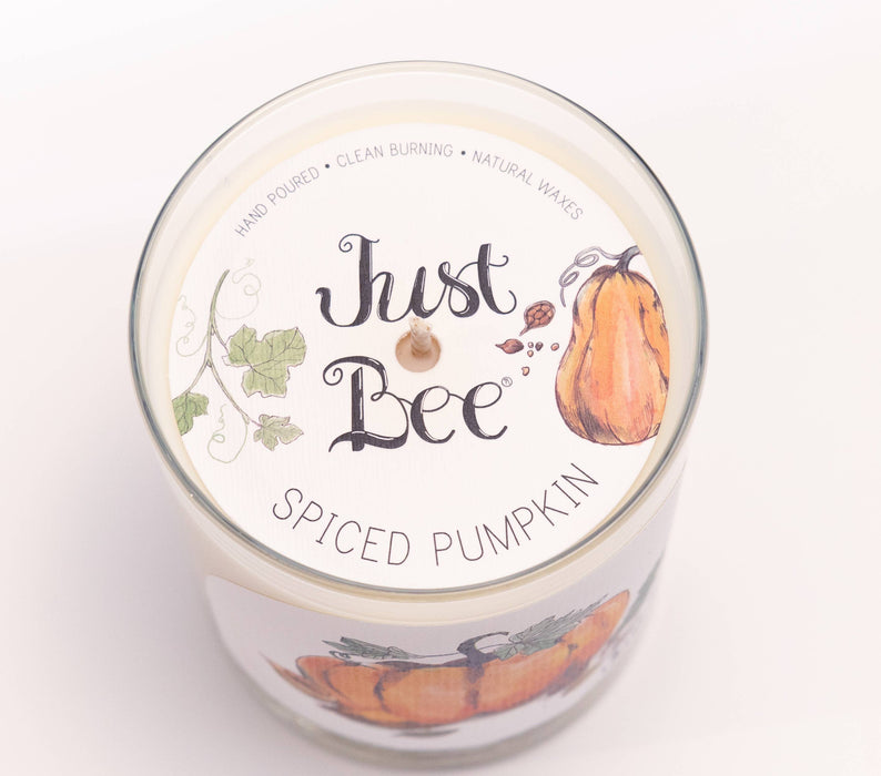 Spiced Pumpkin Holiday Candle - Medium Glass