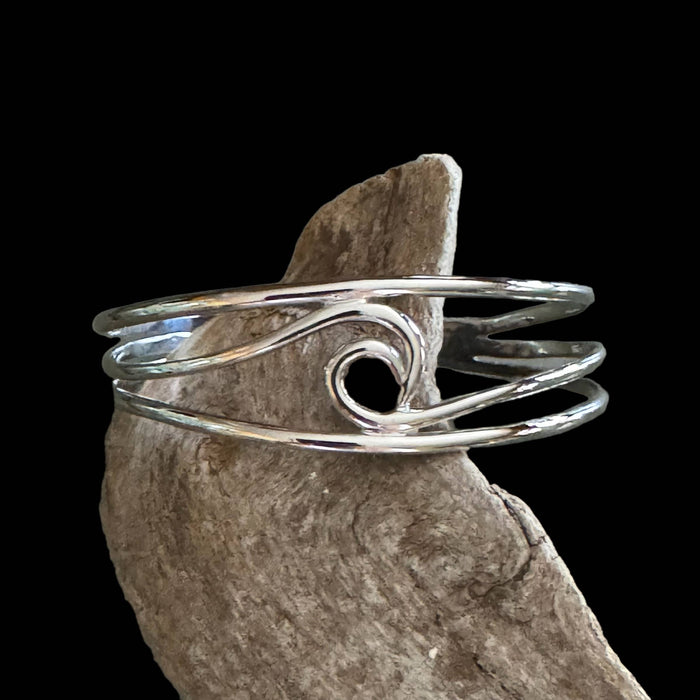 Wave Cuff/Bracelet - Sterling Silver