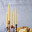 Taper Candles – 100% Pure Beeswax – Hand-Dipped: Natural / Standard (12" x 7/8")