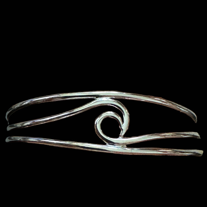 Wave Cuff/Bracelet - Sterling Silver