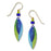 Colbalt Blue Filigree Leaf