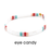 SALTY - Tila Bead Bracelet | Single: 6.50 inches - M