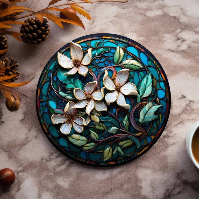 Coaster - Magnolias Ceramic Coaster - FC