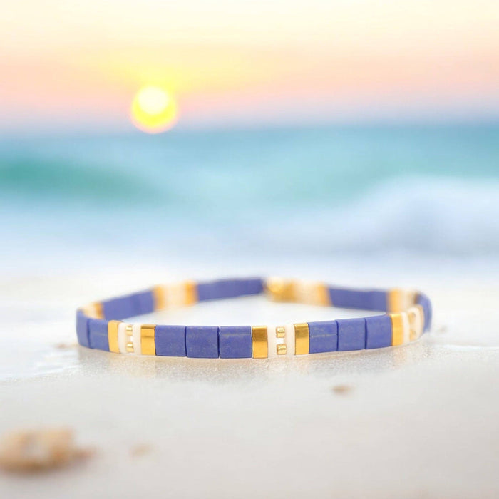 KINGSLEY - Tila Bead Bracelet | Single: 6.50 Inches - M